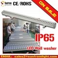 36*1w RGB 洗墙灯 户外防水IP65银白色机箱 3