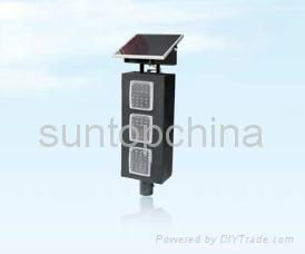 solar flashing light for alerting and warning 5