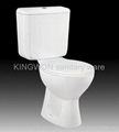 Two Pieces Ceramics Toilet Sanitary Ware (KW2023)