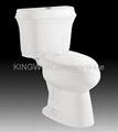 Two Pieces Ceramics Toilet Sanitary Ware (KW2030)