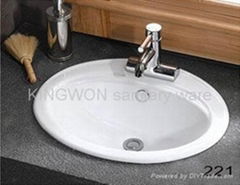 Ceramics Counter Basin Sanitary Ware (KP0221)