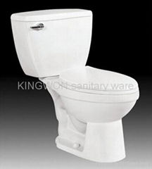 Two Pieces Ceramics Toilet Sanitary Ware (KW2029)