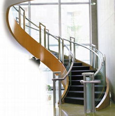 Stainless steel handrails, stainless steel combination stair