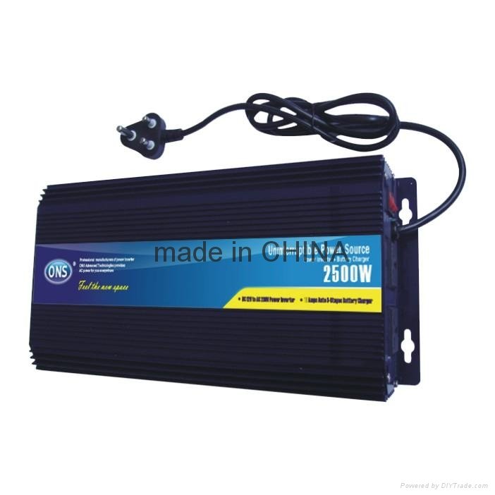 power inverter with ups battery charger 2500W 