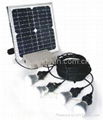 Solar home lighting system