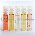 perfume sampler vials with PE stoppers