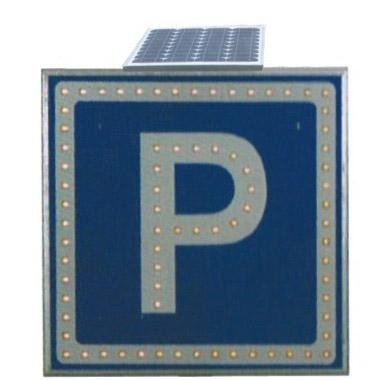 solar signal board, solar speed sign 5