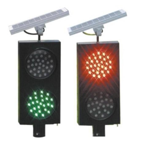 solar traffic light, solar traffic signal 2