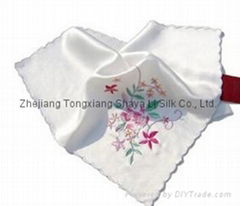 sell Pure Silk Handkerchief With Embroidery