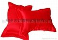 Sets a solid color silk pillows 1