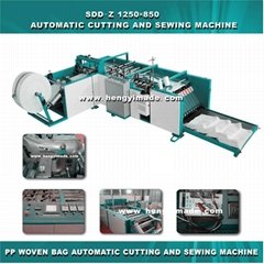 SDD-Z 1250x850 Woven sacks automatic cutting & sewing Machine
