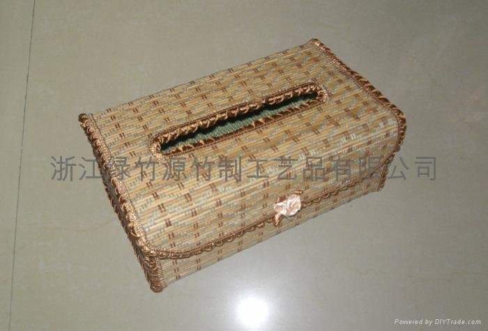 竹纸巾盒 5