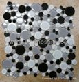 Round cycle glass mosaic Dia 11-45mm 2