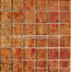 Glodleaf Crystal Glass mosaic