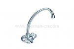 double handle kitchen faucet