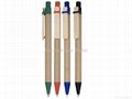 recycle ball pen RE001,Kraft Paper Ball Pen,eco-friendly pen,eco pen 3