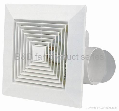 Ceiling ducted ventilating fan(full plastic type)