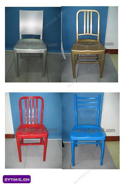 Stainless chair,navy chair,dining chair 3