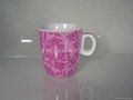 Porcelain mug with full printing
