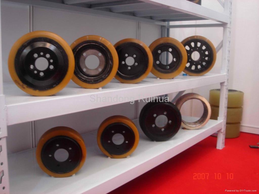 Polyurethane Wheels For Forklift Parts China Manufacturer Forklifts Pallet Trucks Logistics Products Diytrade China Manufacturers