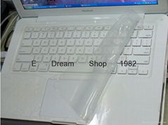 Keyboard Cover Skin Protector For Apple new Macbook white pro 13"