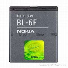 OEM BL-6F BL6F Battery for Nokia N95 8GB