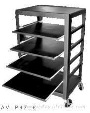 Metal AV cart 2