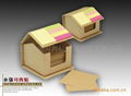房屋型便条盒纸砖 3