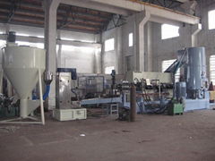 PE/PP film recycling and pelletizing line