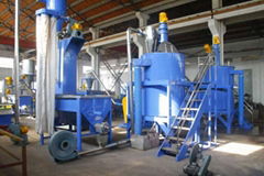 PET flakes granulation line