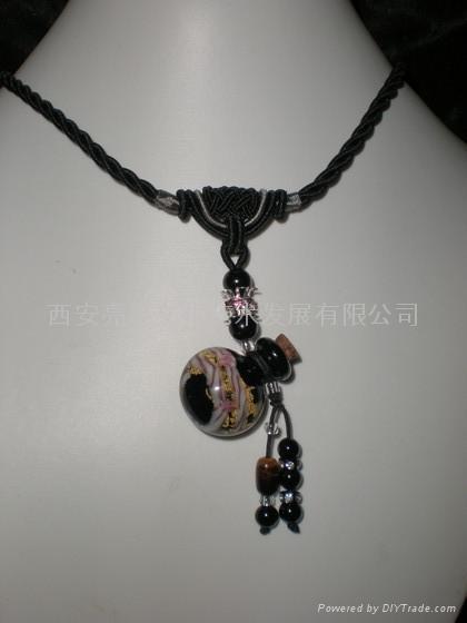 Lazurite Aroma Bottle Necklace gift (C) 3