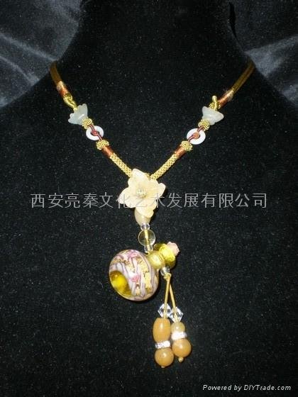 Lazurite Aroma Bottle Necklace gift (C) 5