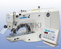 Electronic bartacking machine