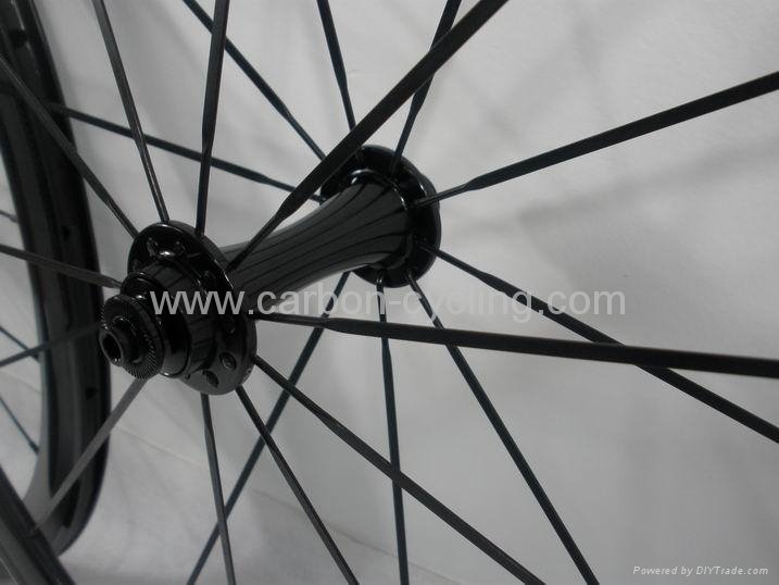 38mm full carbon fiber wheelset, clincher wheel, FSC38-C 3