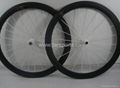 August Special! carbon road bicycle wheel,50mm clincher wheelset, FSC50-C 5