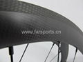 Carbon fiber bicycle wheels 38mm tubular wheelset, FSC38-TM 5