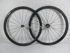 Carbon clincher wheels