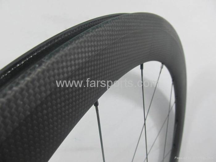 2014 year new 50mm carbon clincher wheels 3