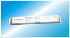 T8 electronic ballast for two lamp use