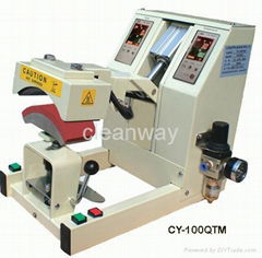 pneumatic cap heat press machine