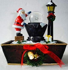 Christmas fountain