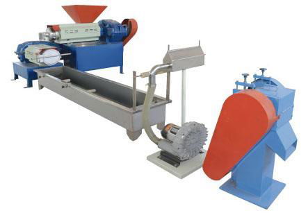 Waste Plastic Recycling & Reprocessing Granulator Set