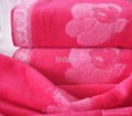 Cotton Jacquard beach towels 2