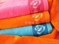 Velour jacquard beach  towels 3