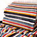 strip velour printed beach towels 1