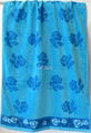 Velour jacquard beach  towels