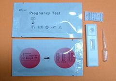 HCG pregnancy test cassett