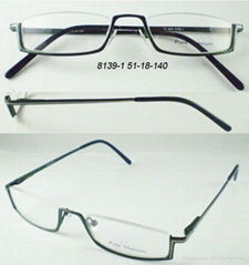 Stainless steel optical frames 8139-1