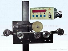 Wheeled meter counting device