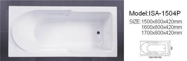 Simple bathtub ISA-1504P